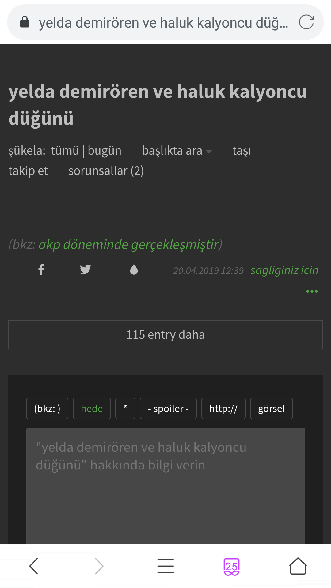 Ekşi sözlük - kutsal bilgi kaynağı